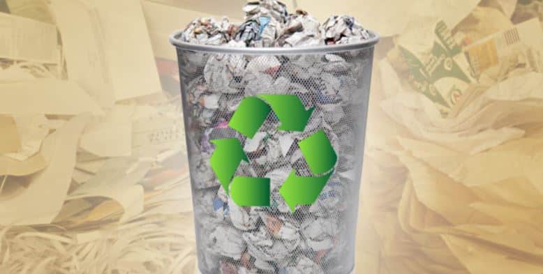 waste paper recycling